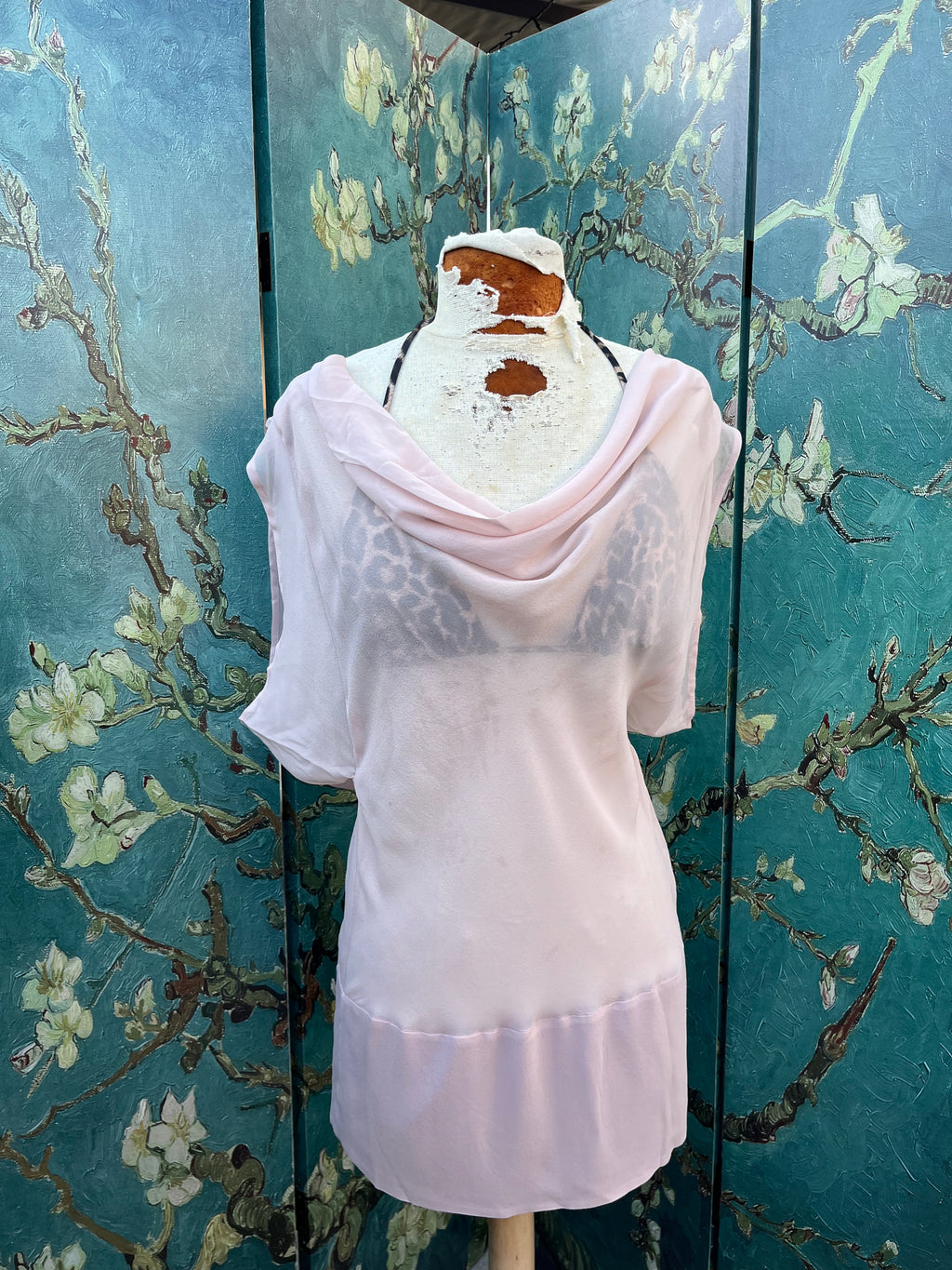 Marciano Sheer Mini Dress